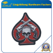 Patch Velcro-on 100% Broderie Design Skull